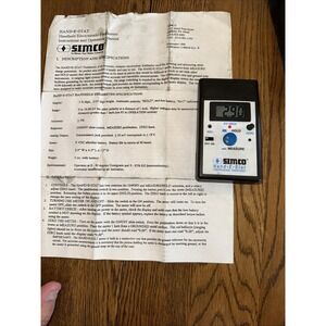 Simco Hand-E-Stat Handheld Electrostatic Fieldmeter 0 TO 19.99KV +/- 5% Range